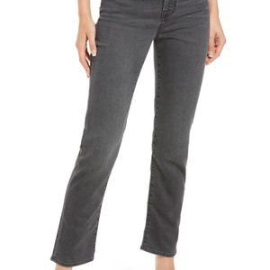 Madewell perfect vintage jean, faded black milbery wash, size 30